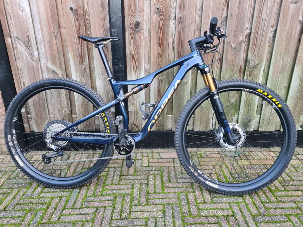 MTB orbea OIZ M-pro Blue Gold, Fully, Zo goed als nieuw, Ophalen, Overige merken