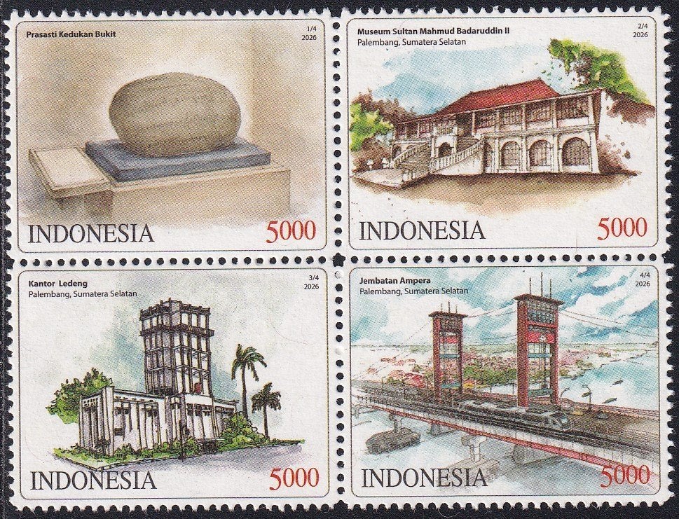 Indonesie uitgifte 15 Juni 2026, Ophalen of Verzenden, Postfris, Zuidoost-Azië