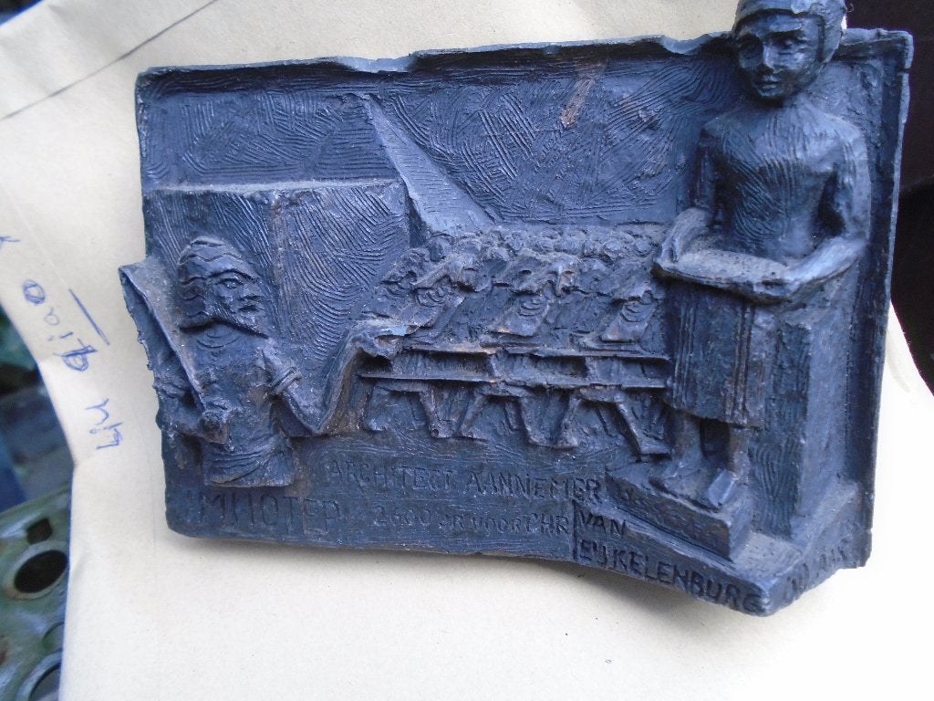 HERRINNERIGS  PLAQUETTE, Ophalen, Zo goed als nieuw