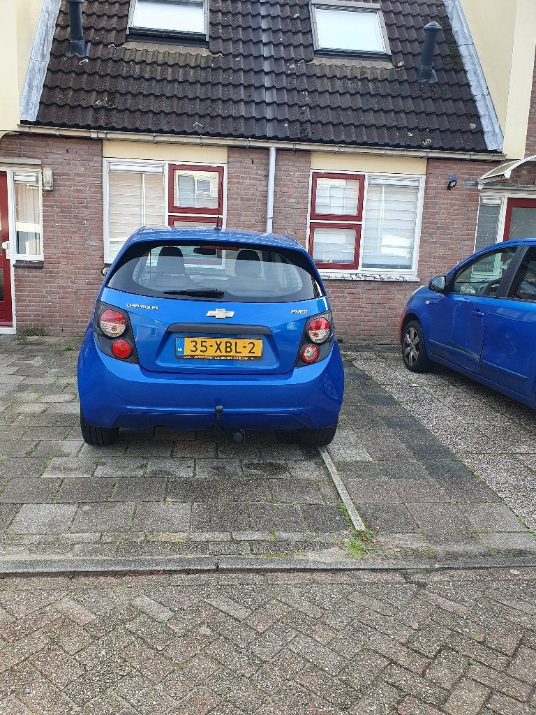 Chevrolet Aveo 1.2 5-DEURS 2012 Blauw, Auto's, Voorwielaandrijving, Dealer onderhouden, 40 €/maand, Aveo