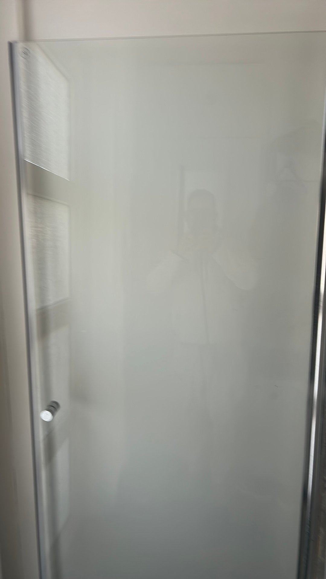 Glazen badkamer deur gratis, Huis en Inrichting, Ophalen, Gebruikt