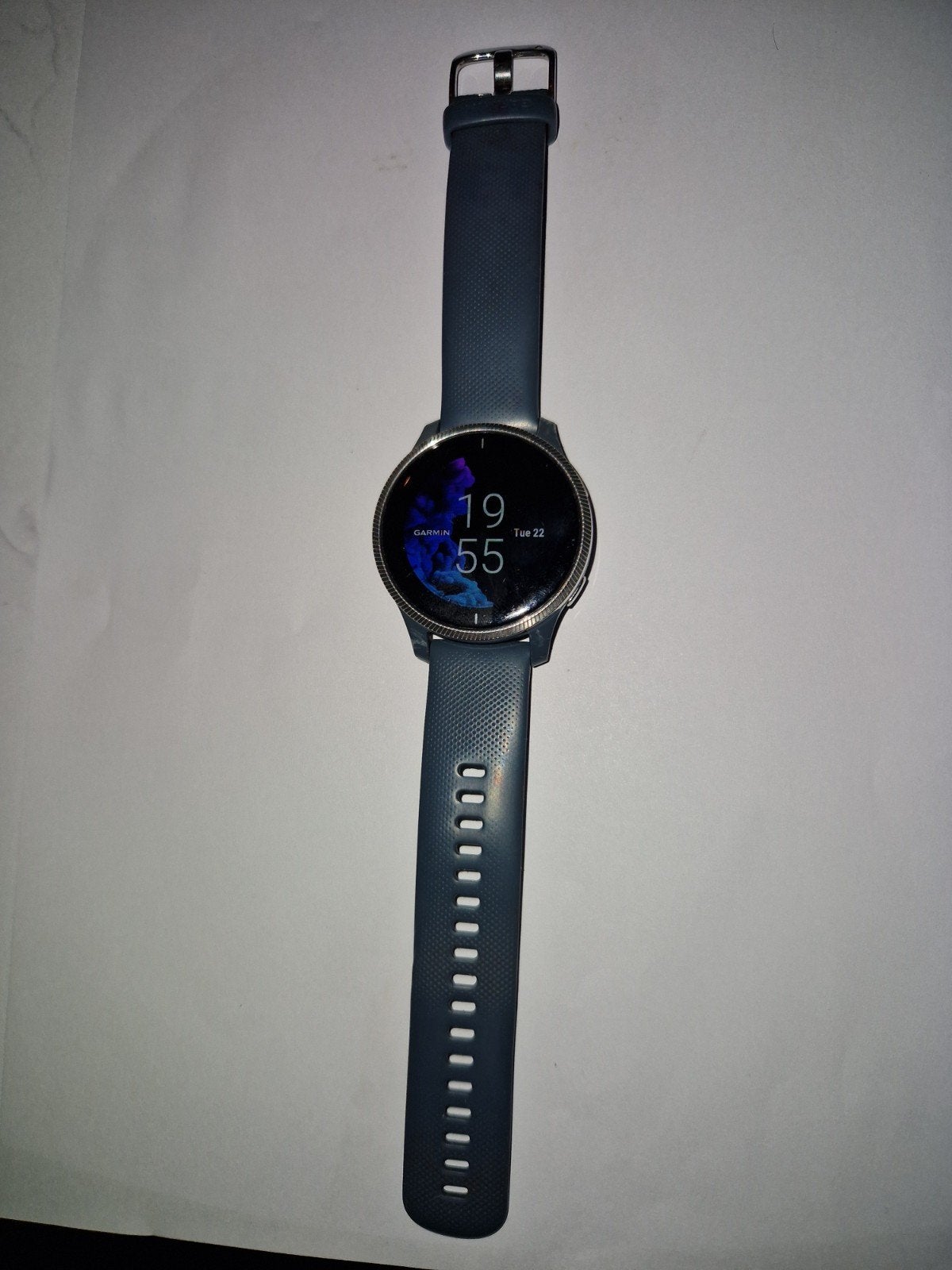 Garmin Venu Granite Blue - Perfect voor Sport en Dagelijks, Verzenden, GPS, Blauw, Android