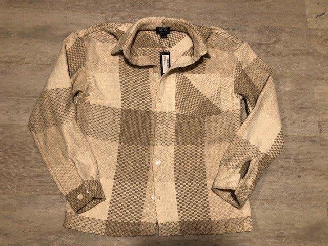 Nieuwe Overshirt van boohooMAN maat S van, Ophalen of Verzenden, Nieuw, Beige