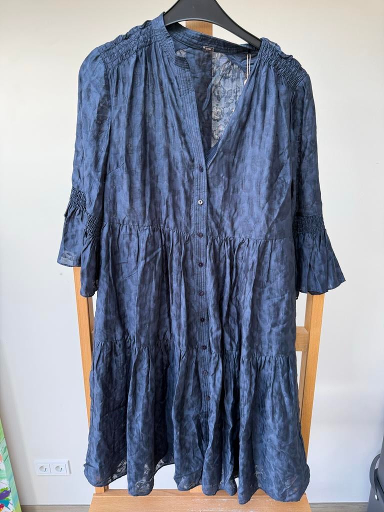 Gustav alfa zomer jurk maat 34, Kleding | Dames, Blauw, Nieuw, Ophalen of Verzenden, Knielengte