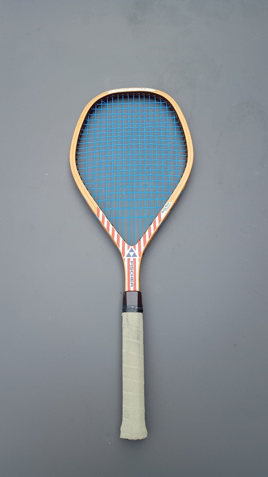 Vintage Fischer King Size Compound Tennisracket, Sport en Fitness, Tennis, Overige merken, L4, Ophalen of Verzenden, Zo goed als nieuw