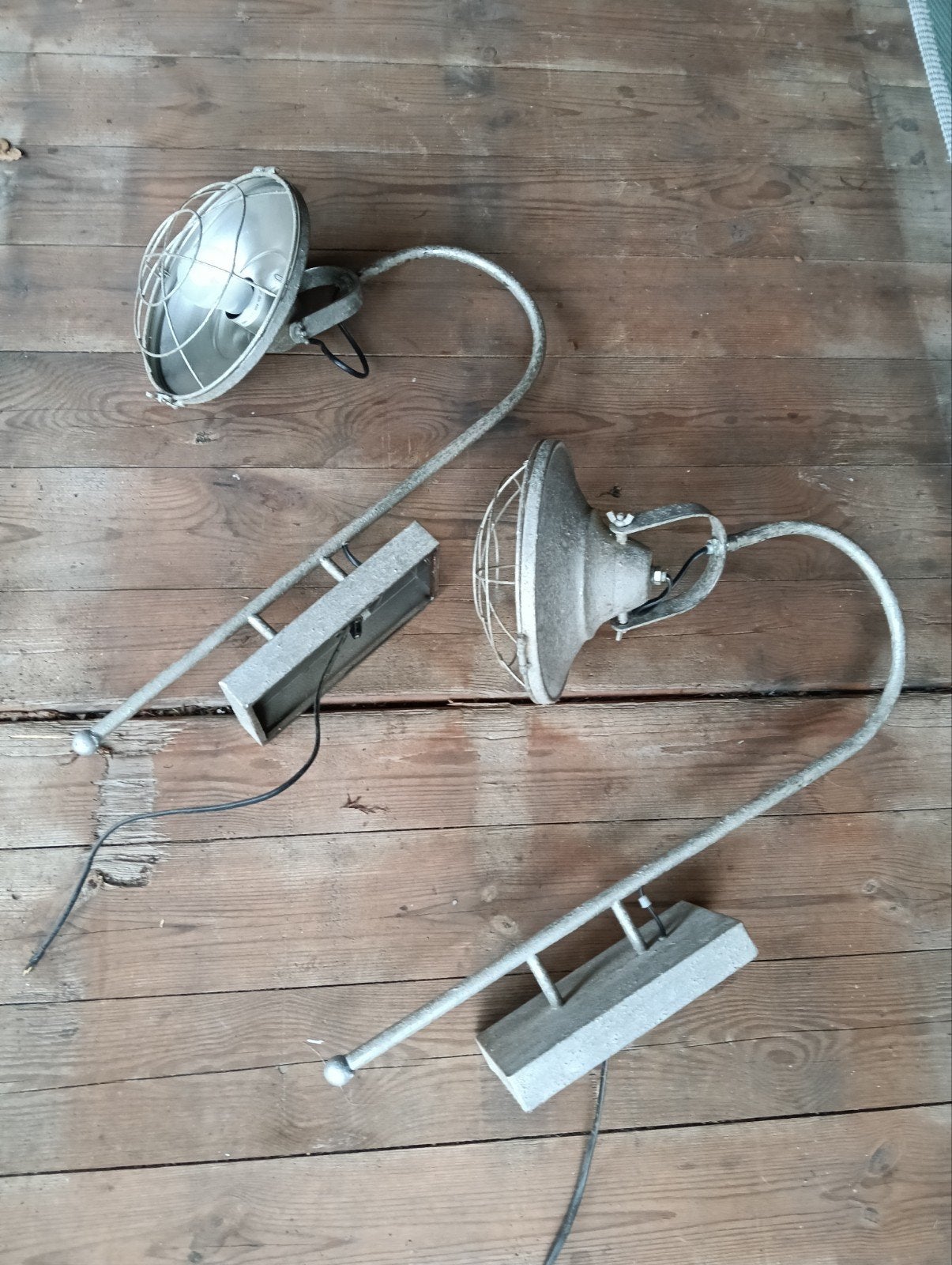 wandlampen, Ophalen
