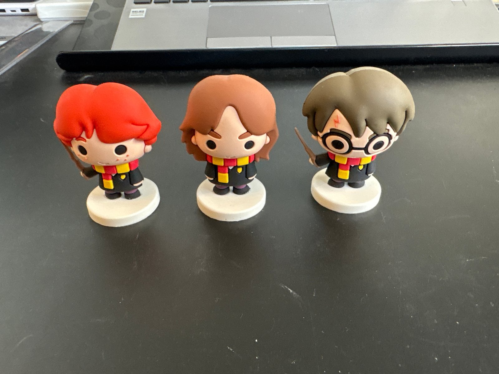 Harry Potter beeldjes - Ron, Harry en Hermelien, Ophalen of Verzenden, Zo goed als nieuw