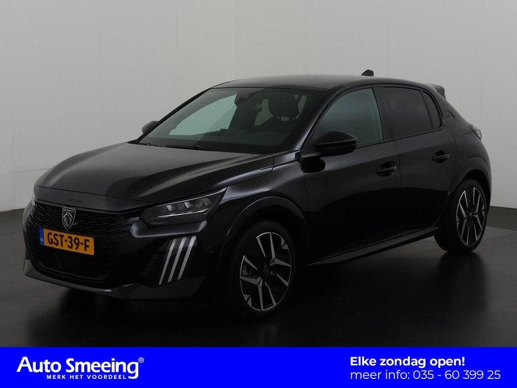 Peugeot 208 1.2 Hybrid 100 e-DCS6 GT | Panoramadak | Digital, Auto's, Peugeot, 12 maanden, 1195 kg, Gebruikt, Euro 6