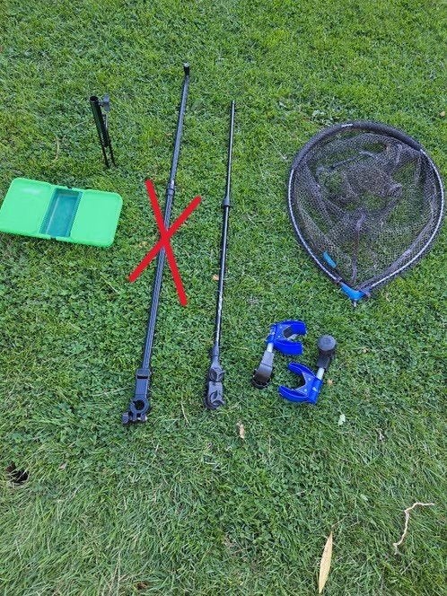 Setje van 5 feeder benodigheden, Watersport en Boten, Ophalen, Gebruikt, Overige typen
