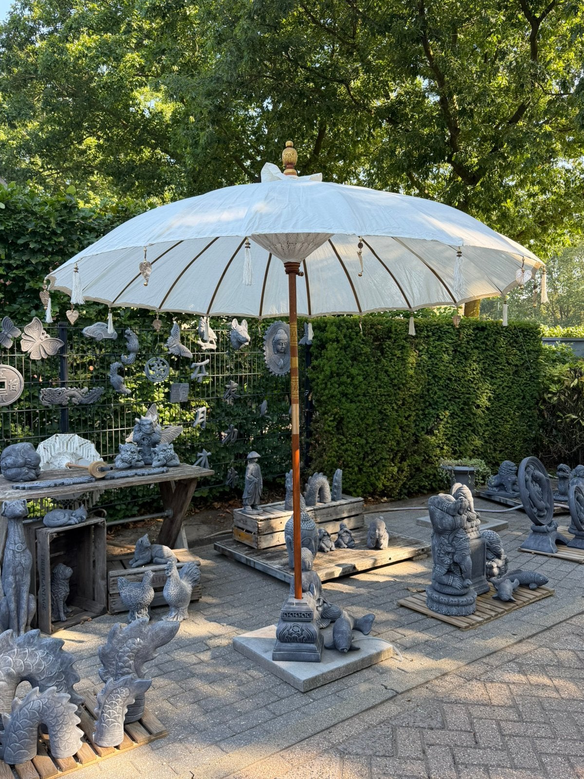 Balinese parasolvoet / Bali parasol, Ophalen, Nieuw, Minder dan 1 meter, Parasolvoet