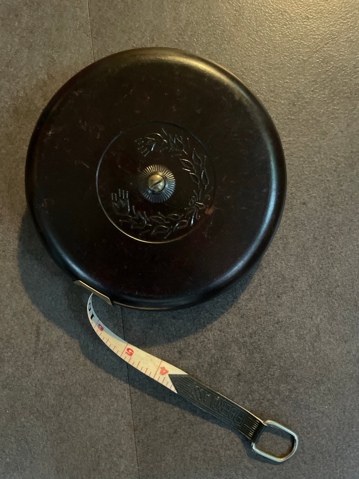 Vintage meetlint 30 meter / 100 voet, Ophalen of Verzenden, Gebruikt, Afstand