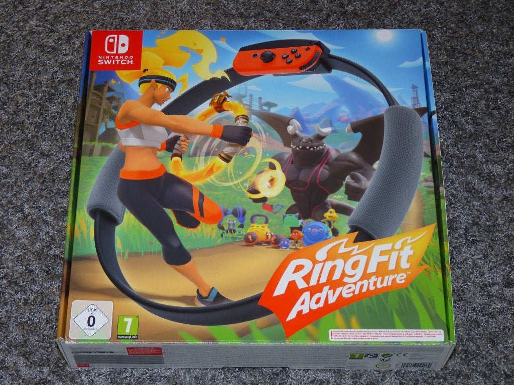 Ring Fit Nintendo Switch, 1 speler, Ophalen of Verzenden, Zo goed als nieuw, Sport