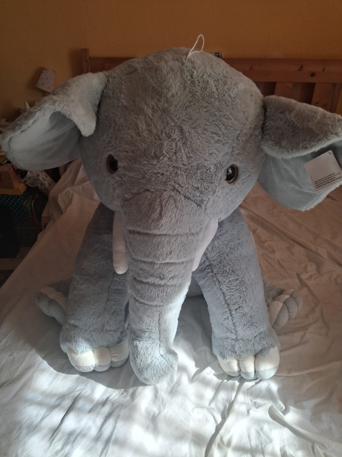 Grote pluche olifant knuffel, Ophalen, Olifant