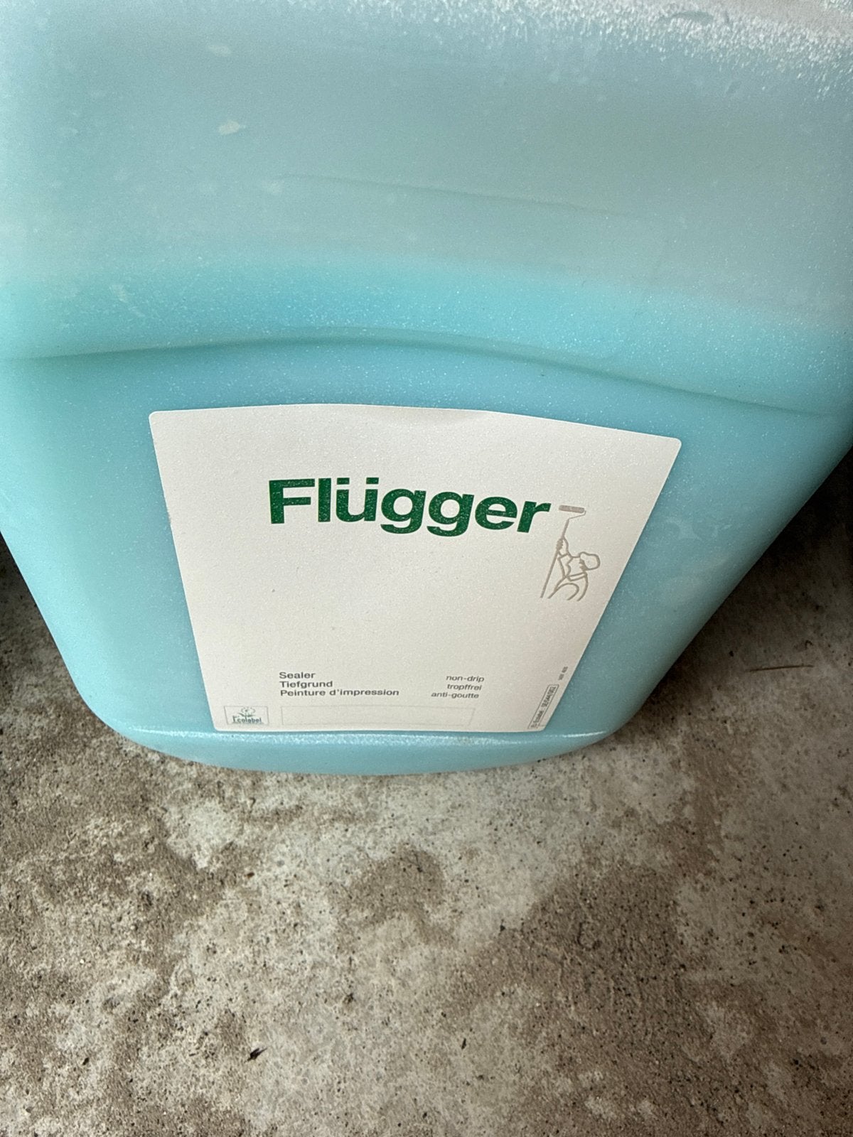 Flügger Sealer 10L, Ophalen, Blauw, Nieuw, Verf