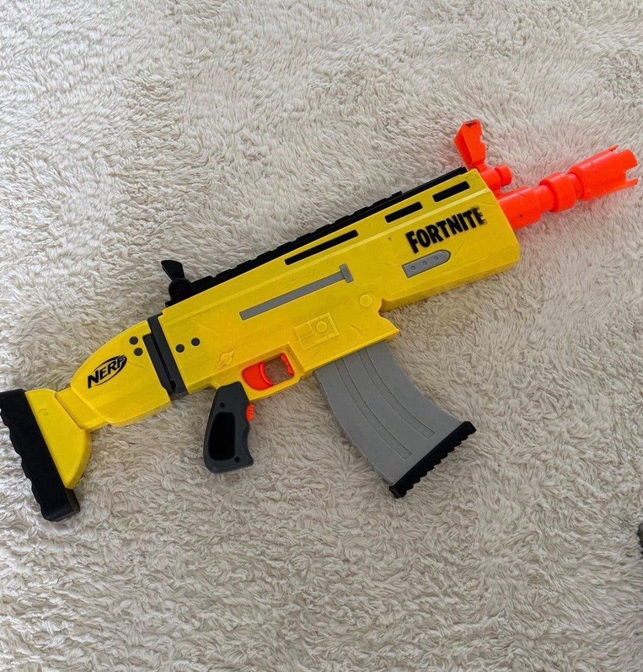 Nerf Fortnite AR-L Gemotoriseerde Blaster - Goede Staat, Kinderen en Baby's, Ophalen of Verzenden, Gebruikt