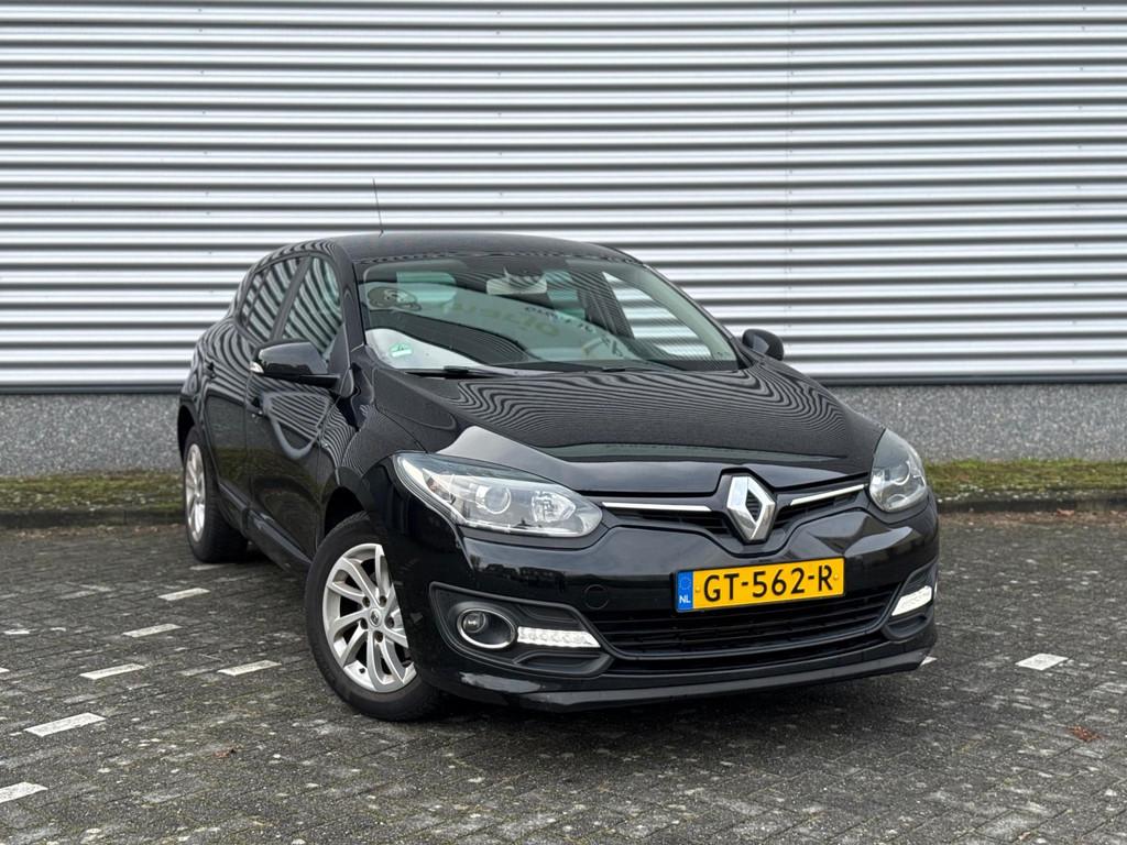 Renault Mégane 1.2 TCe Limited (bj 2015) Clima|Navi|Parkeer, Auto's, Renault, Voorwielaandrijving, Euro 5, Stof, Gebruikt