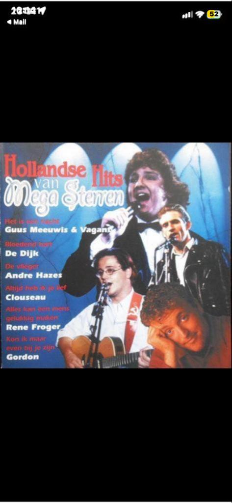 Hollandse Hits van Mega Sterren CD, Ophalen of Verzenden, Gebruikt