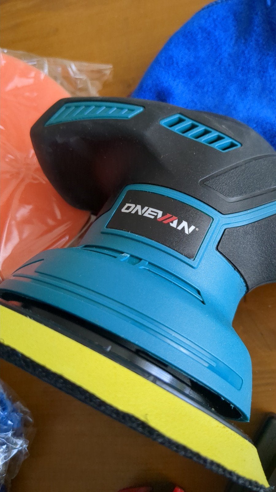 VAN Draadloze Polijstmachine met 2 Accu's en Acc, Ophalen of Verzenden, Nieuw