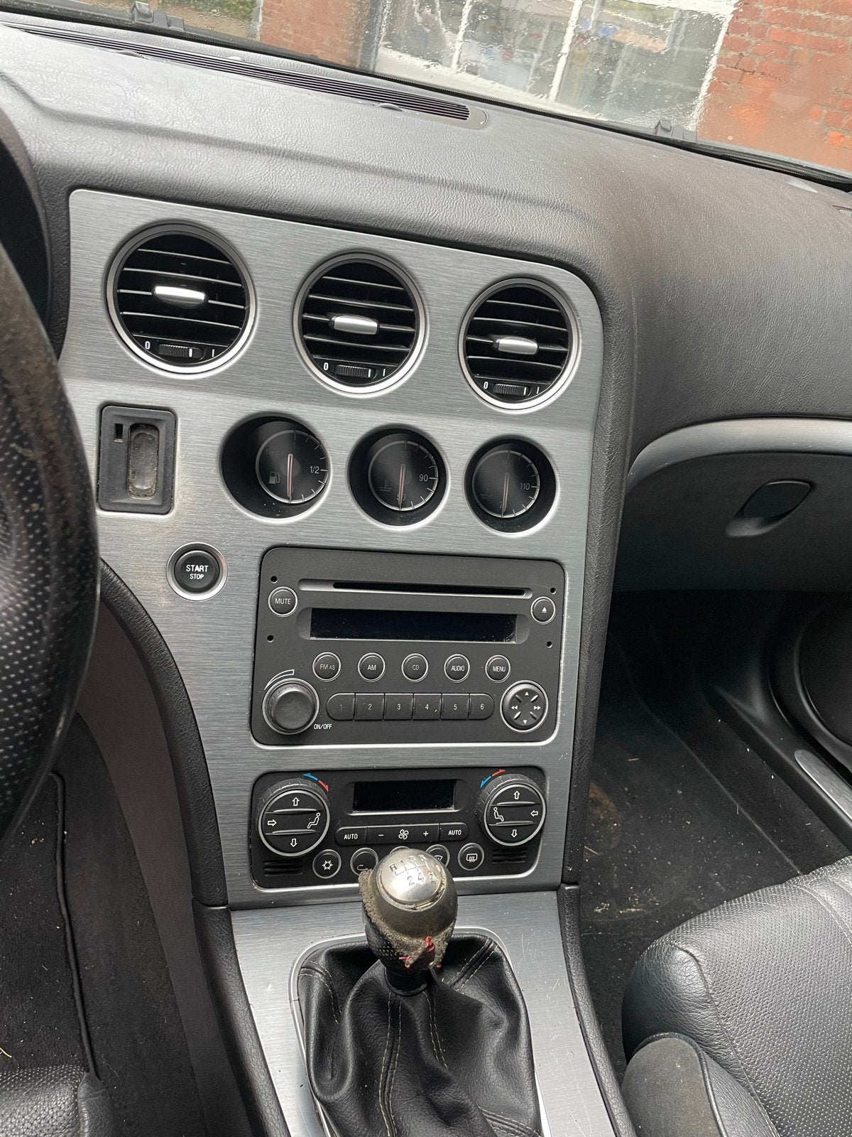 Middenpaneel Alfa Romeo 159 Ti Geborsteld Aluminium, Ophalen of Verzenden, Gebruikt, Alfa Romeo
