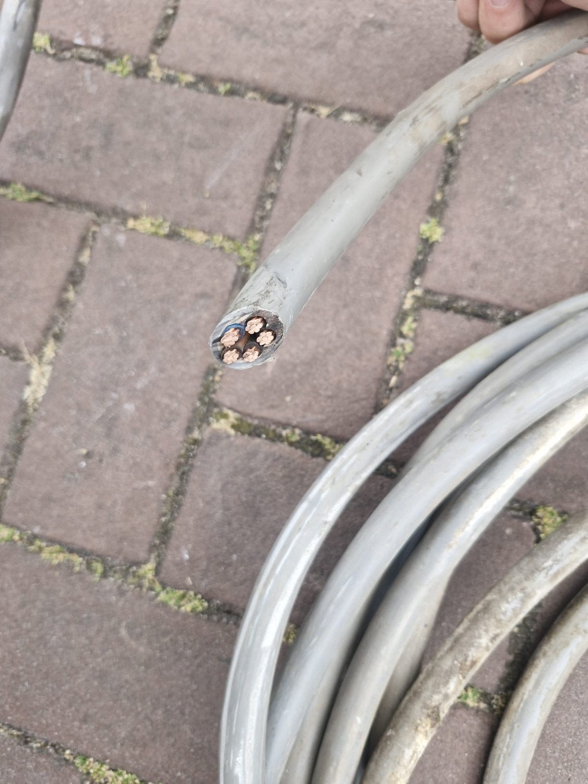 Draka kabel 5x10mm2 - Gebruikt, Ophalen of Verzenden, Gebruikt, Draka, Kabel of Snoer