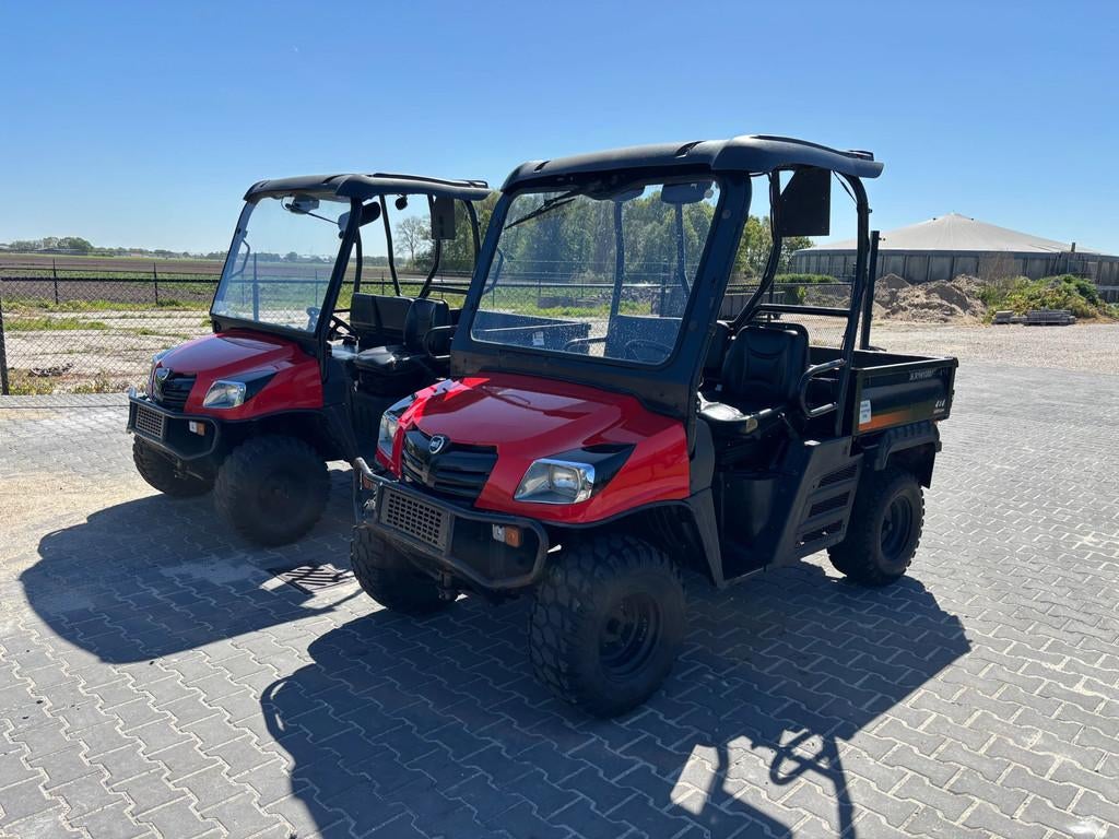 KIOTI MECHRON UTV 2210 mec 2210 diesel gator 2 stuks, Gebruikt, Golfkar, Overige merken