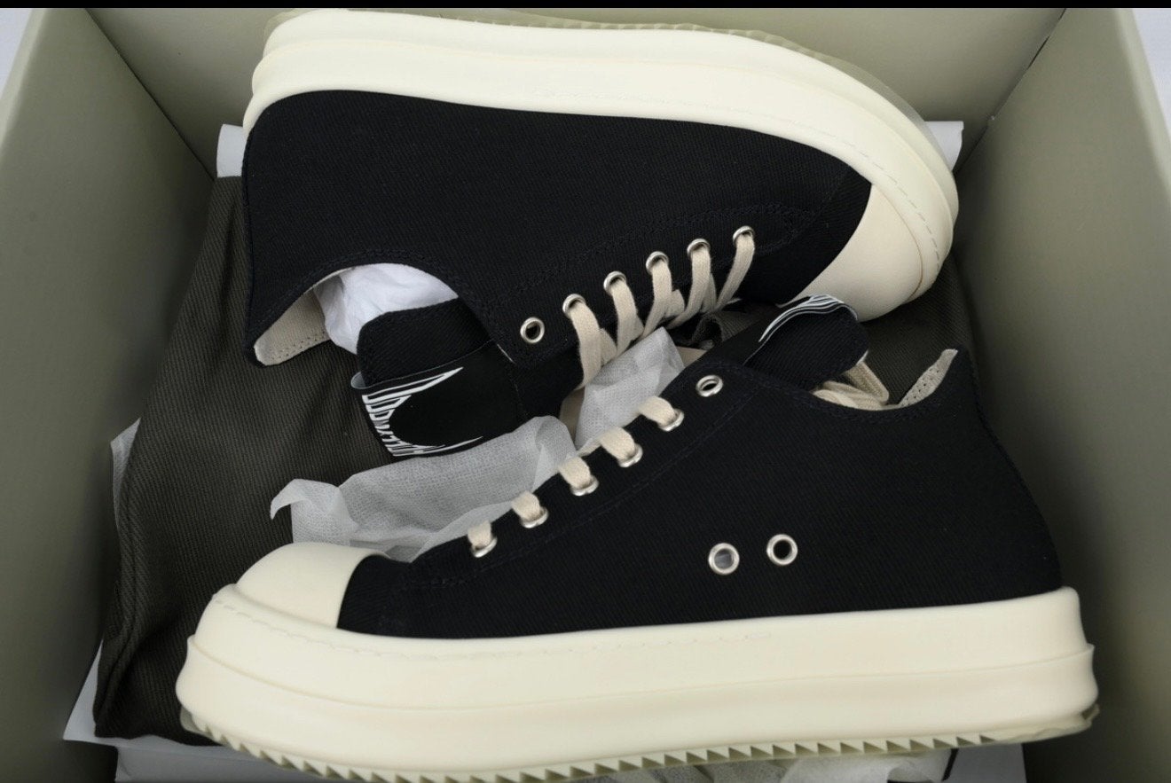 Rick Owens DRKSHDW Low Sneakers, Kleding | Heren, Verzenden, Nieuw, Zwart, Sneakers of Gympen