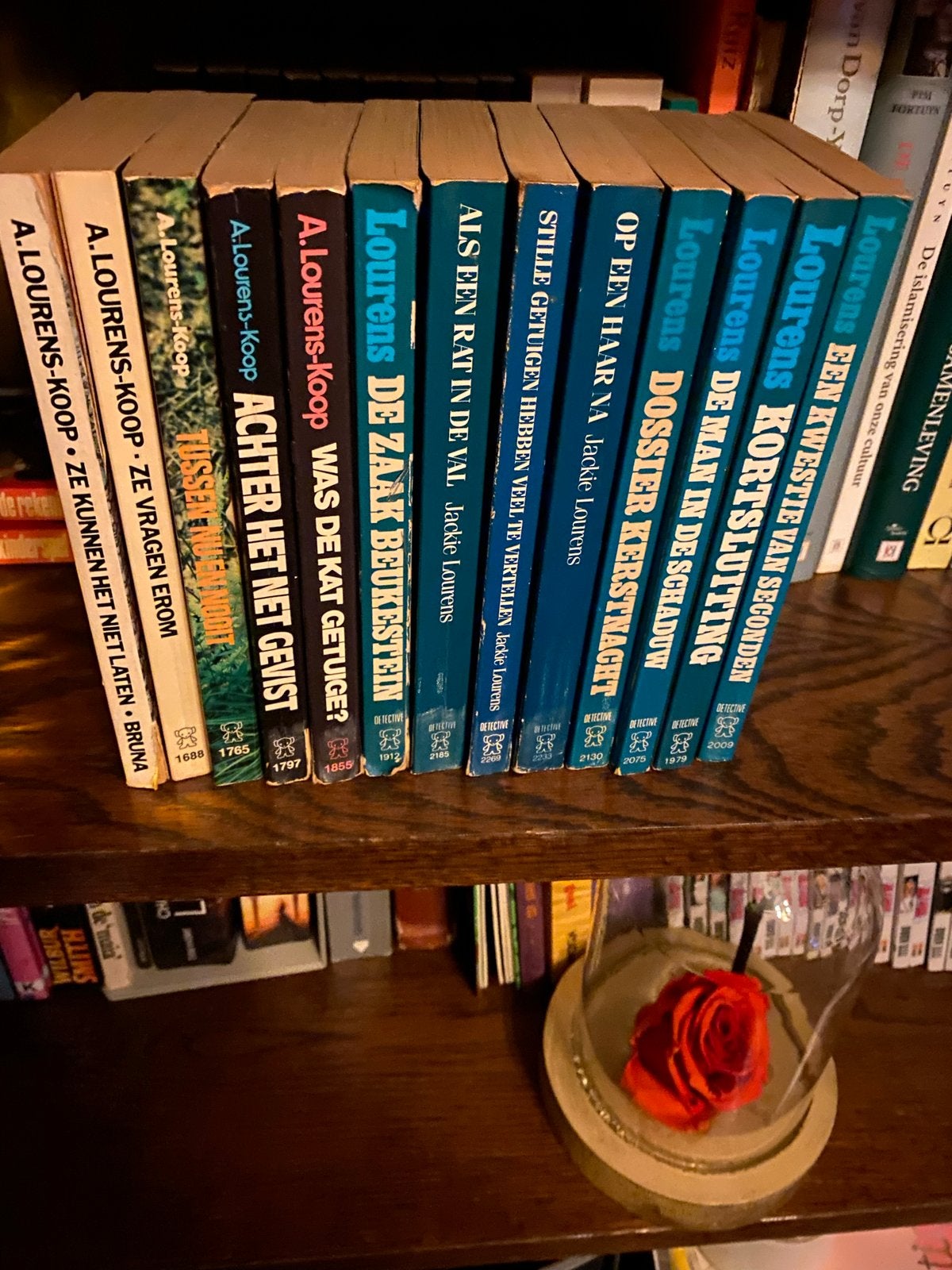 A. Lourens-Koop & Jackie Lourens boeken - 12-delige set, Ophalen of Verzenden, Gelezen