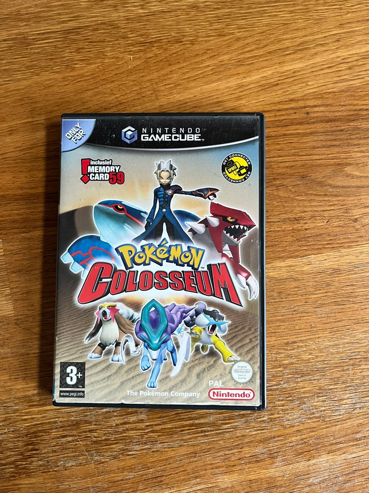 Pokémon Colosseum - Nintendo GameCube (Inclusief Memory Card, Ophalen, Gebruikt, 1 speler, Role Playing Game (Rpg)