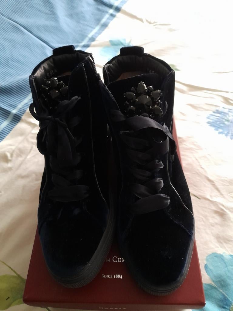 NIEUWE SNEAKERS boots damesschoenen HASSIA maat 39 Blauw, Kleding | Dames, Schoenen, Ophalen of Verzenden, Nieuw, Blauw, Sneakers of Gympen
