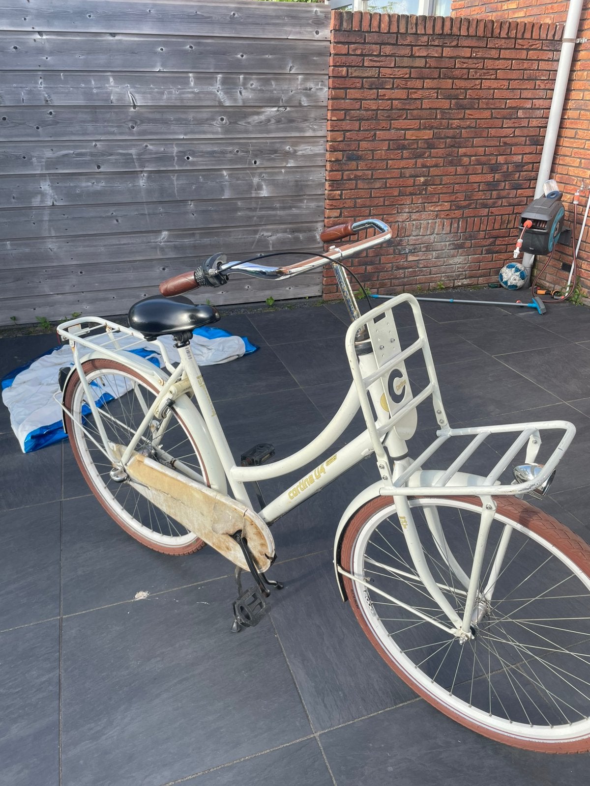 Cortina fiets wit, Ophalen, Zo goed als nieuw, 26 inch of meer