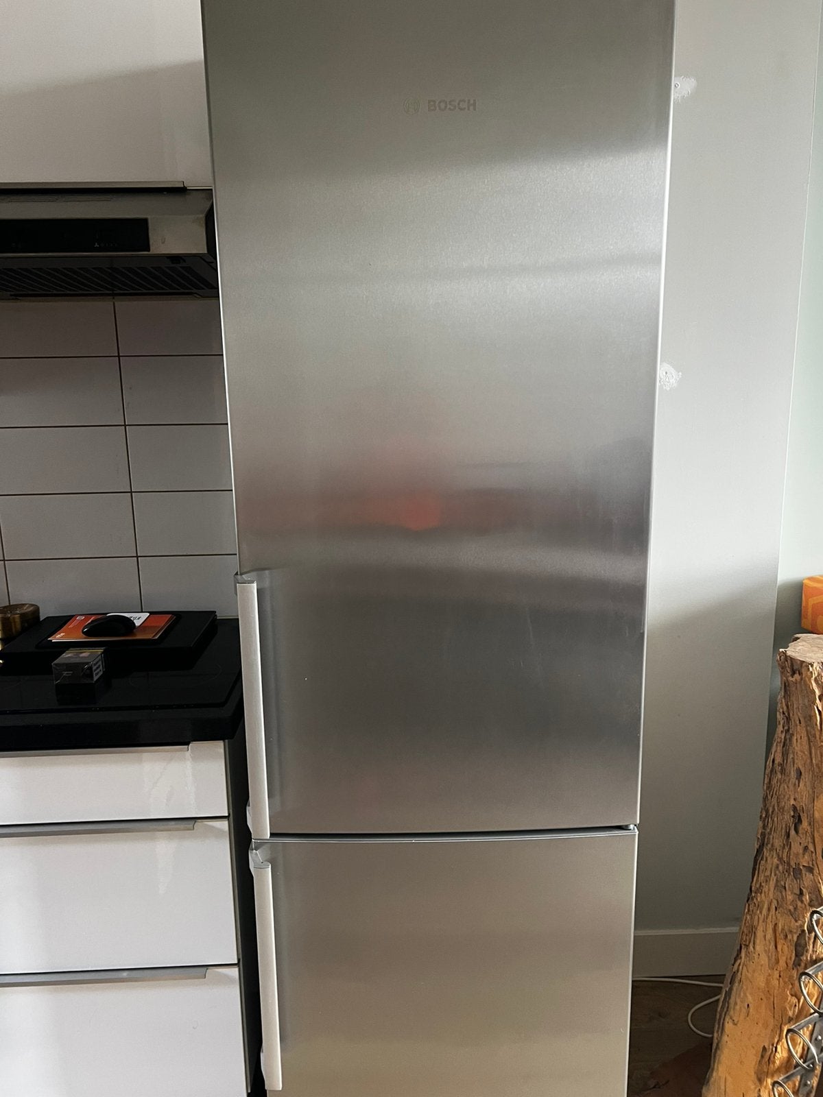 Koelkast bosch, Gebruikt, 200 liter of meer, Energieklasse A of zuiniger, 45 tot 60 cm