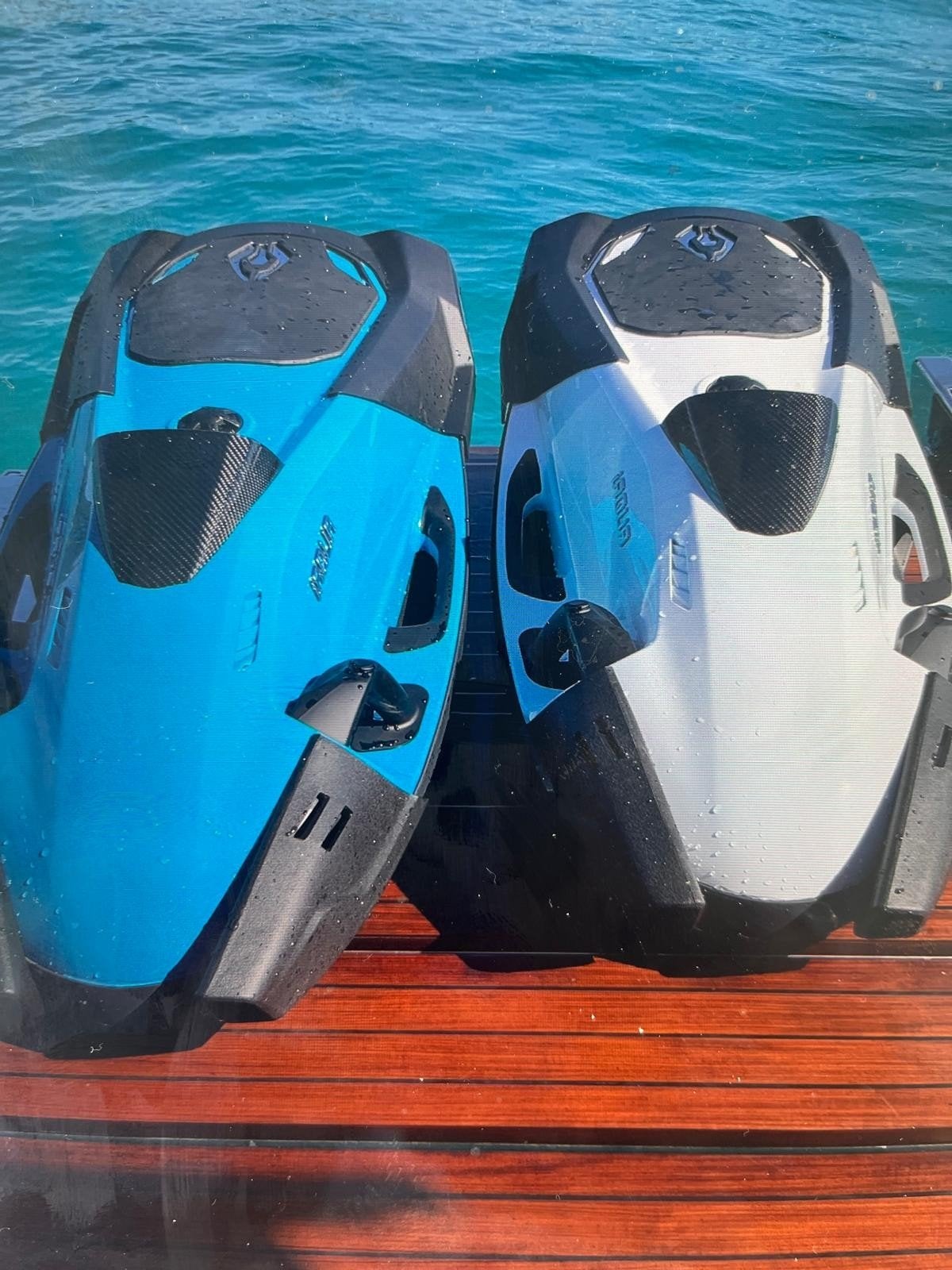 IAQUA SeaDart Max onderwaterscooter (2 stuks), Ophalen of Verzenden, Zo goed als nieuw, Elektrisch, 200 pk of meer