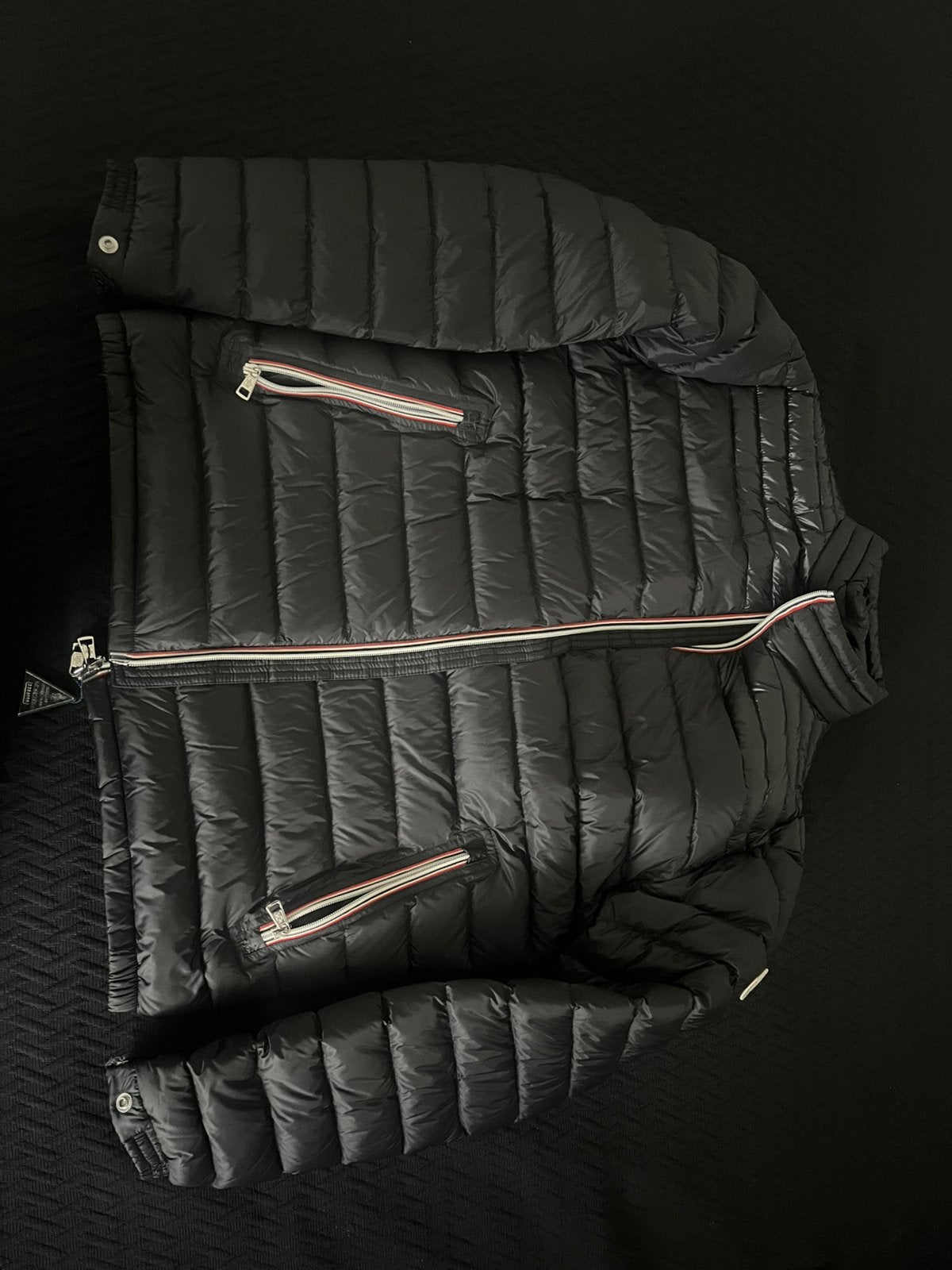 Moncler Jas heren zwart, Ophalen of Verzenden, Zo goed als nieuw, Zwart