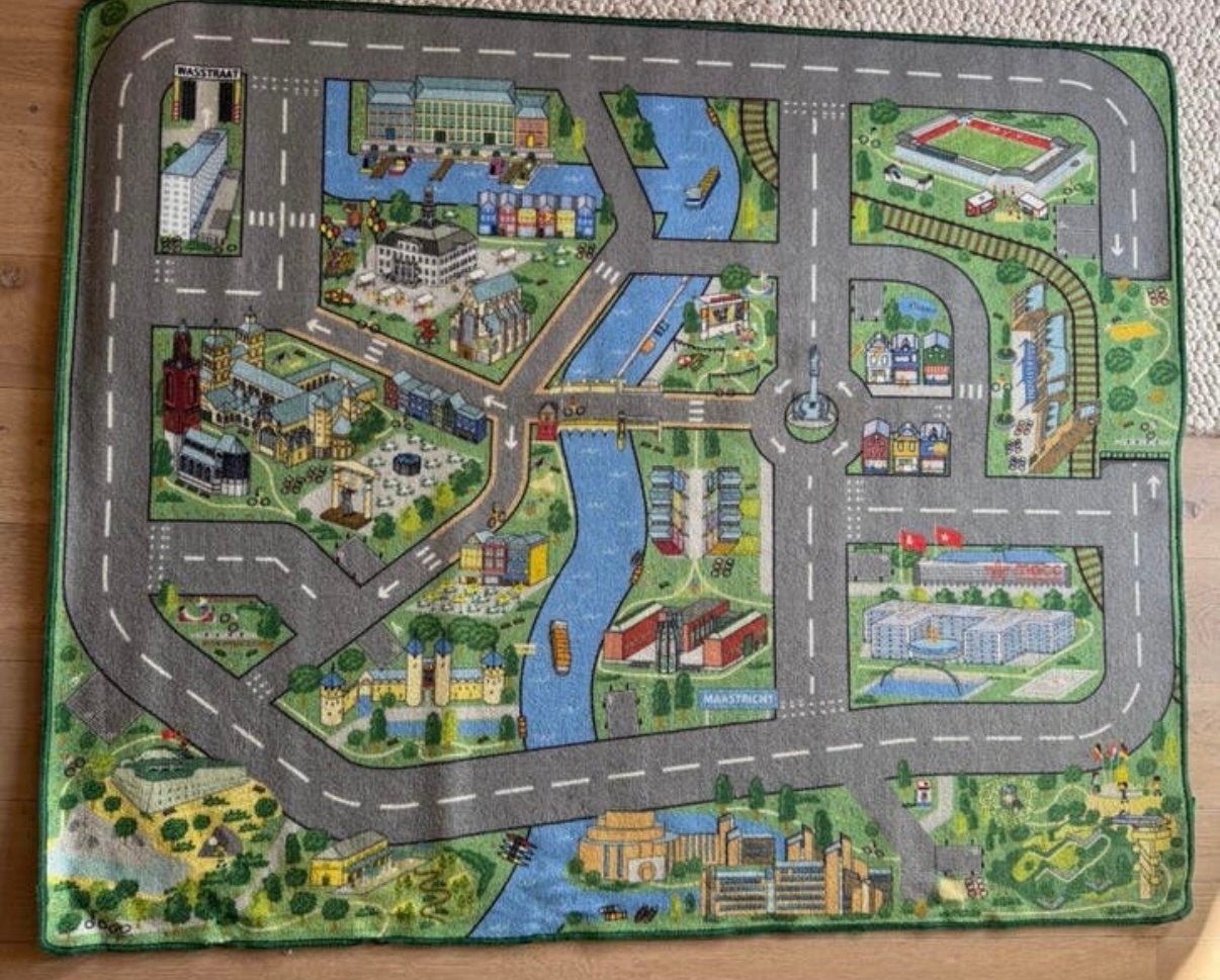 Speelkleed Maastricht 200x140 cm, Ophalen of Verzenden, Zo goed als nieuw