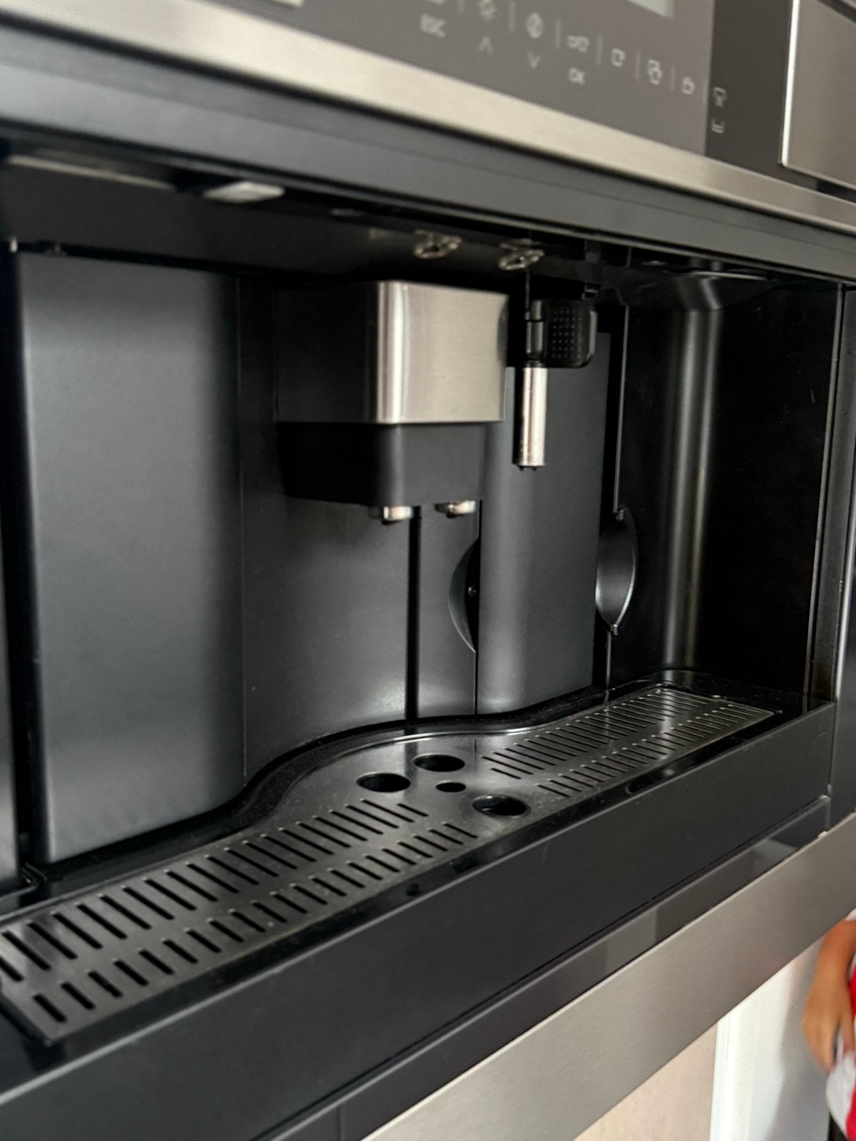 AEG PE4521-m Inbouw Koffiemachine - Luxe en Gemak, Gebruikt, 10 kopjes of meer, Koffiemachine, Koffiebonen