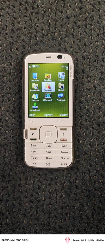 Nokia N79, Ophalen of Verzenden, Zwart