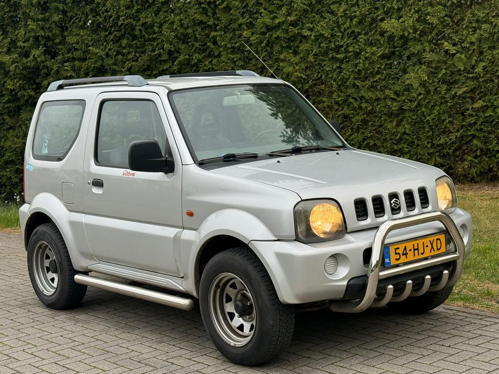 Suzuki Jimny 1.3 JX 4WD 2001 Grijs, Auto's, Suzuki, 13 km/l, 40 €/maand, 4 cilinders, 4 stoelen