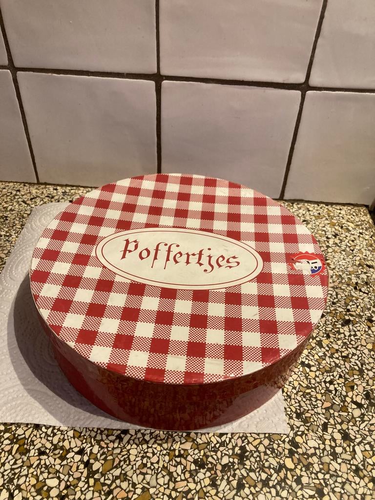 Set van 4 borden poffertjes, Huis en Inrichting, Keuken | Servies, Ophalen of Verzenden, Zo goed als nieuw, Overige stijlen, Bord(en)