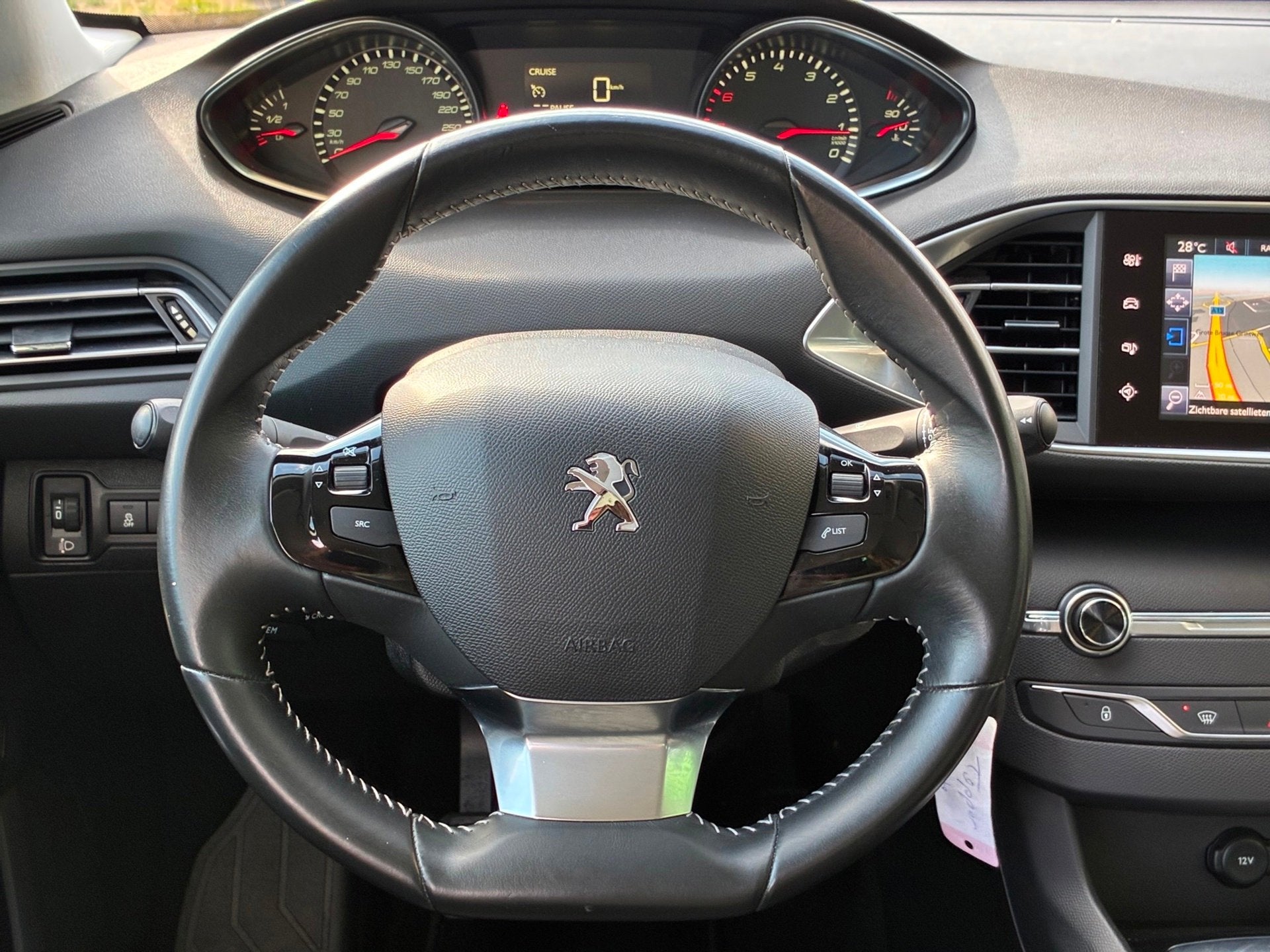 Peugeot 308 1.2 VTi Active|2e Eigenaar|D-riem v.v.|Navigatie, Auto's, Voorwielaandrijving, Euro 5, 750 kg, 1199 cc
