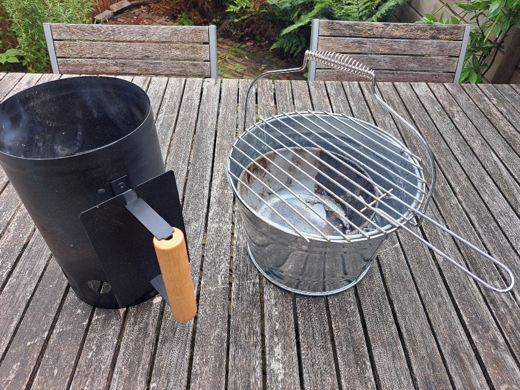 Barbecue en fire starter, Ophalen, Gebruikt