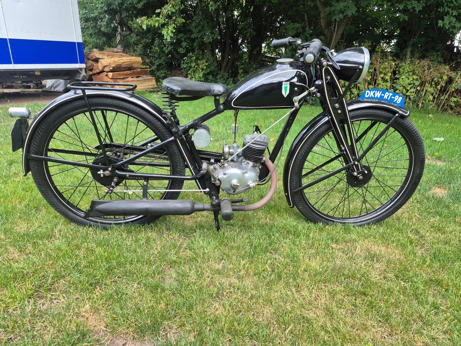 Dkw rt 98 rt98, Motoren, Particulier