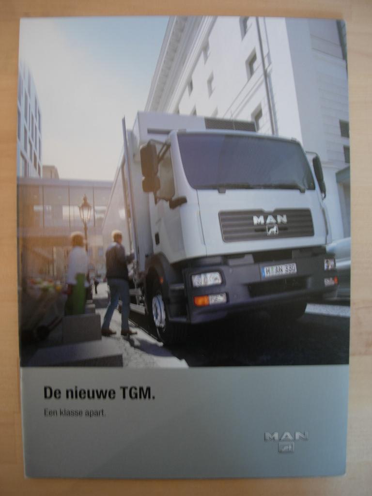 MAN Diesel TGM Brochure 2005 – Vrachtwagen Truck, MAN Diesel, Ophalen of Verzenden, Zo goed als nieuw, Overige merken