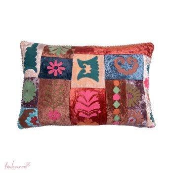 Imbarro Sierkussen Patchwork Meerkleurig, Overige merken, Meerkleurig, Met print, Nieuw