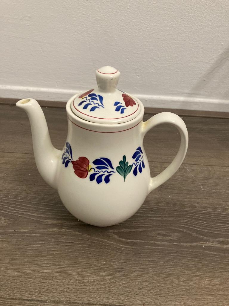 Boerenbont koffiepot, Huis en Inrichting, Overige typen, Ophalen of Verzenden, Zo goed als nieuw, Aardewerk