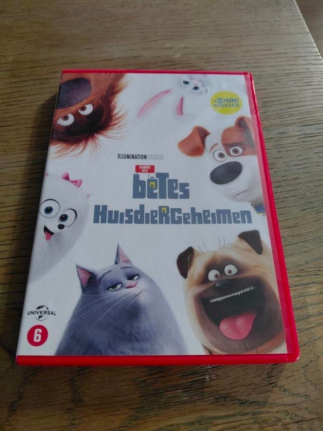 Huisdiergeheimen dvd. Secret Life of Pets., Tekenfilm, Ophalen of Verzenden, Zo goed als nieuw, Alle leeftijden