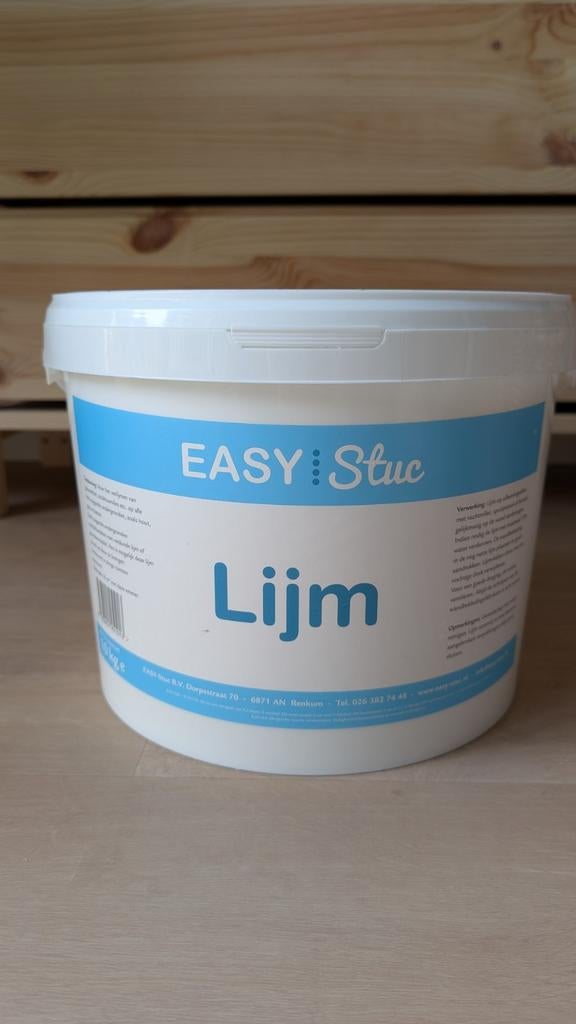 Easy Stuc Lijm 10kg - Glasweefsel, Structuurvlies, Ophalen, Nieuw, Overige kleuren