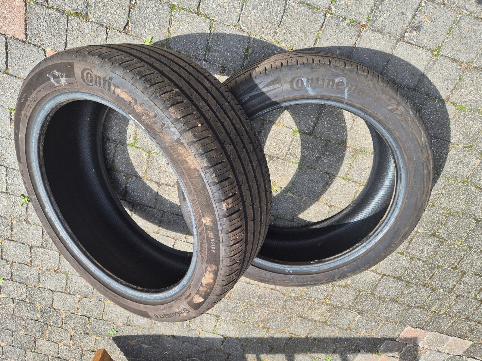 2x continental EcoContact 6 235/45 R20, Ophalen, Gebruikt