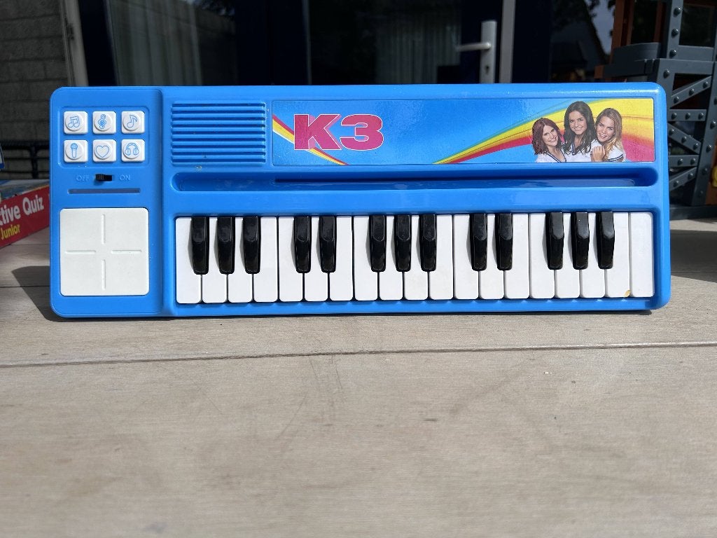 K3 kinderkeyboard – voor de echte K3-fan!, Ophalen of Verzenden, Gebruikt, Overige aantallen, Overige merken