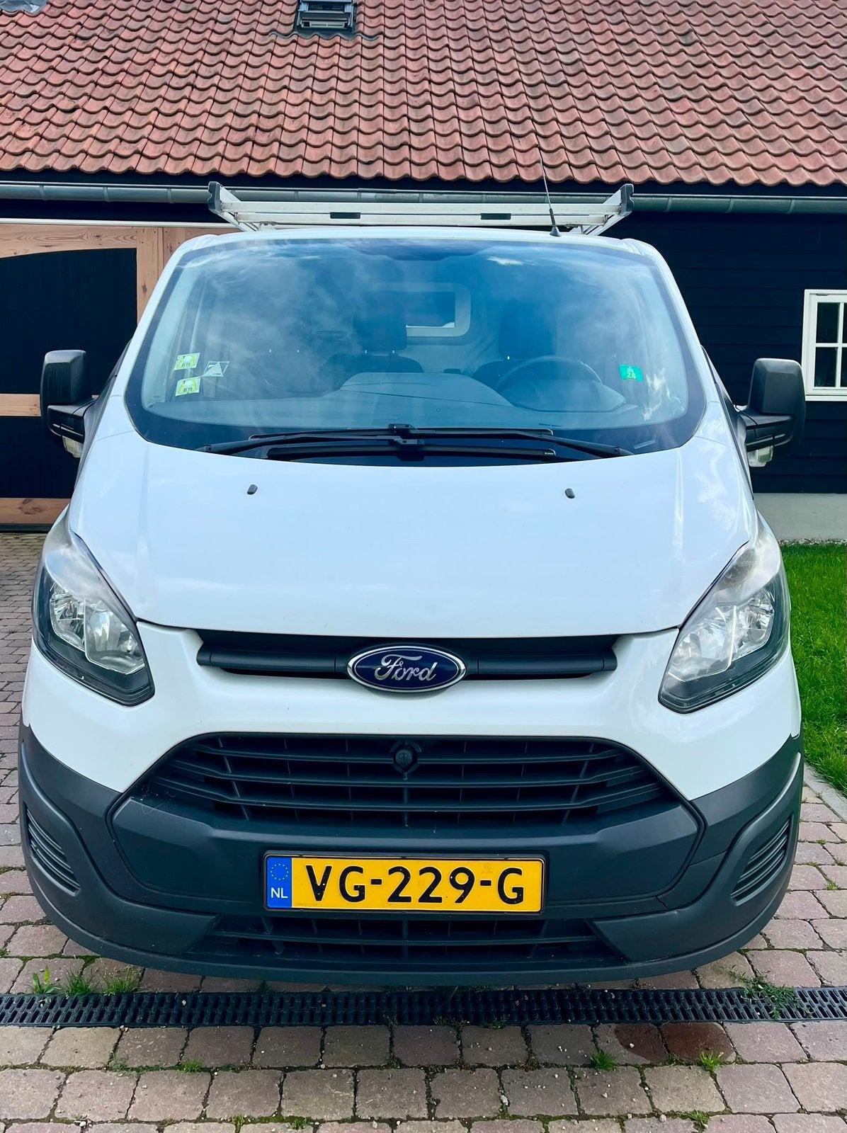 Ford Transit Custom 2.2 Tdci 74KW 2013, Auto's, Bestelauto's, Voorwielaandrijving, 4 cilinders, 100 pk, Wit