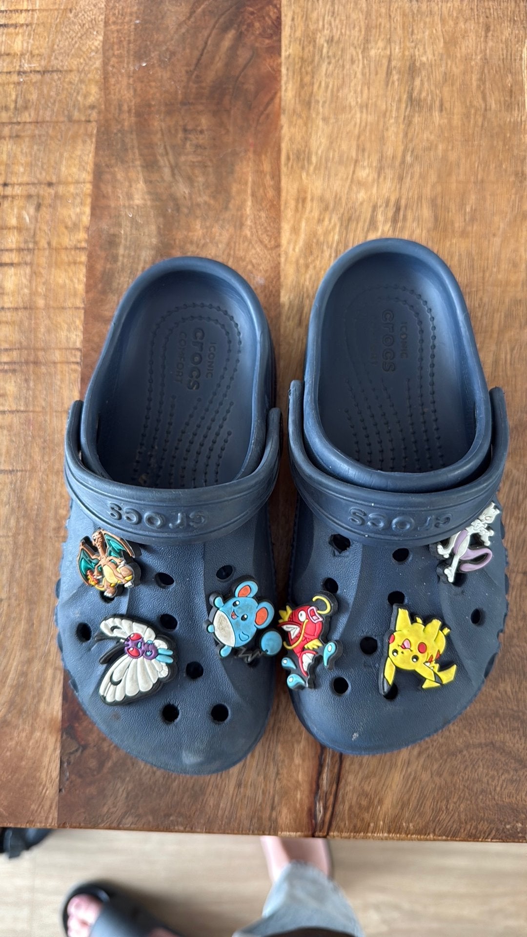 Blauwe Crocs, Ophalen of Verzenden, Zo goed als nieuw, Jongetje of Meisje, Schoentjes